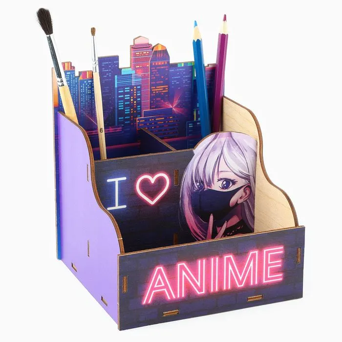 

Органайзер для канцелярии «Anime», Разноцветный