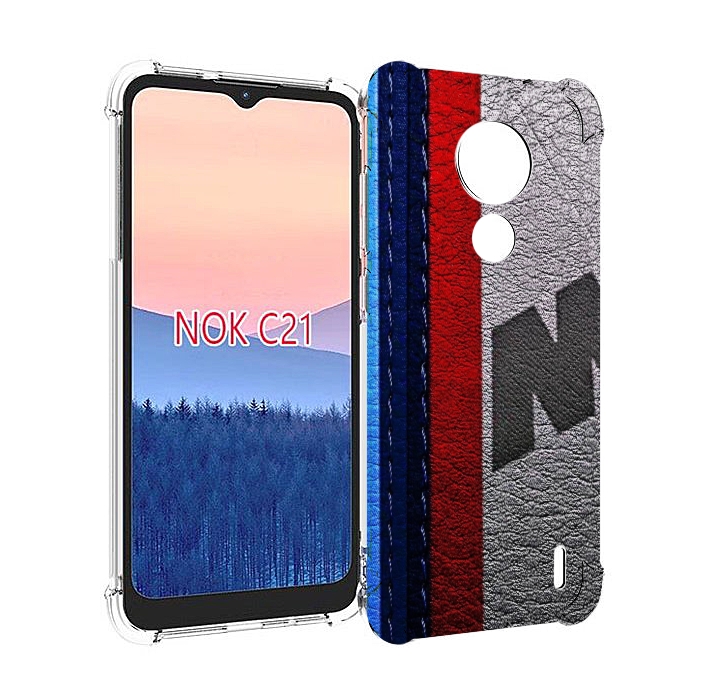 

Чехол MyPads бмв М мужской для Nokia C21, Прозрачный, Tocco