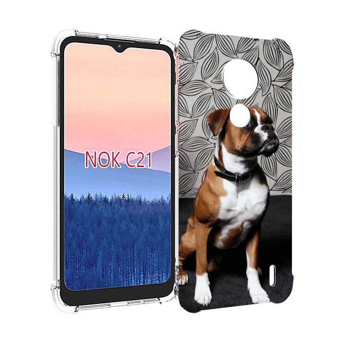 

Чехол MyPads боксер собака для Nokia C21, Прозрачный, Tocco
