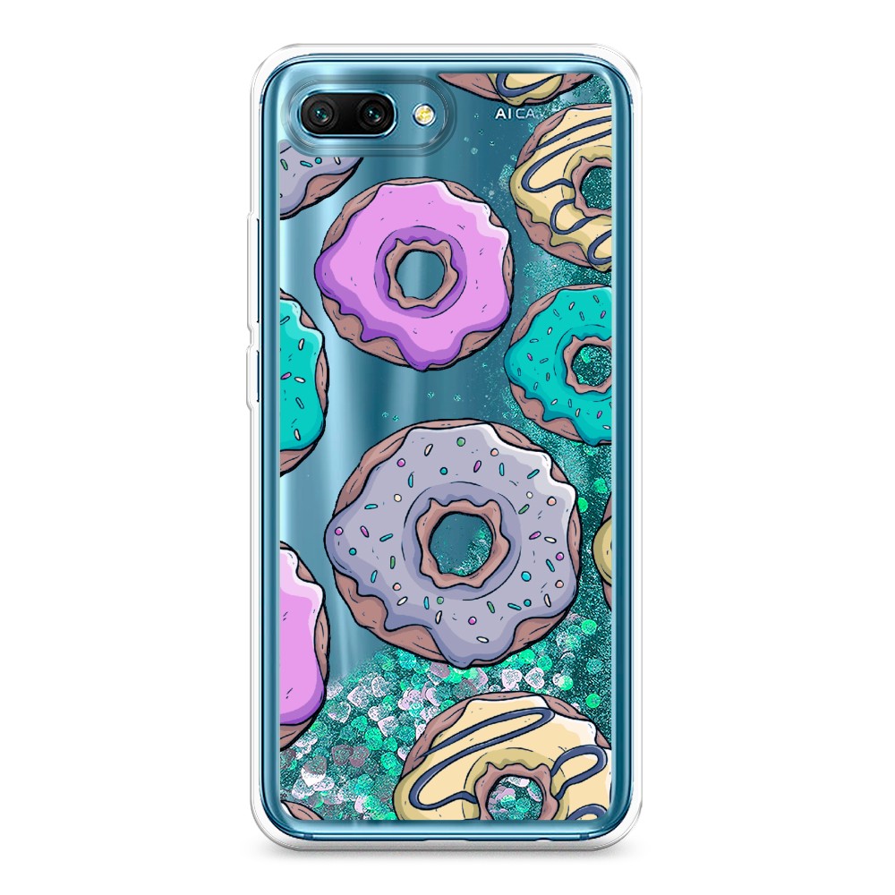 

Чехол Awog "Разноцветные пончики в глазури 2" на Honor 10, 65395-1