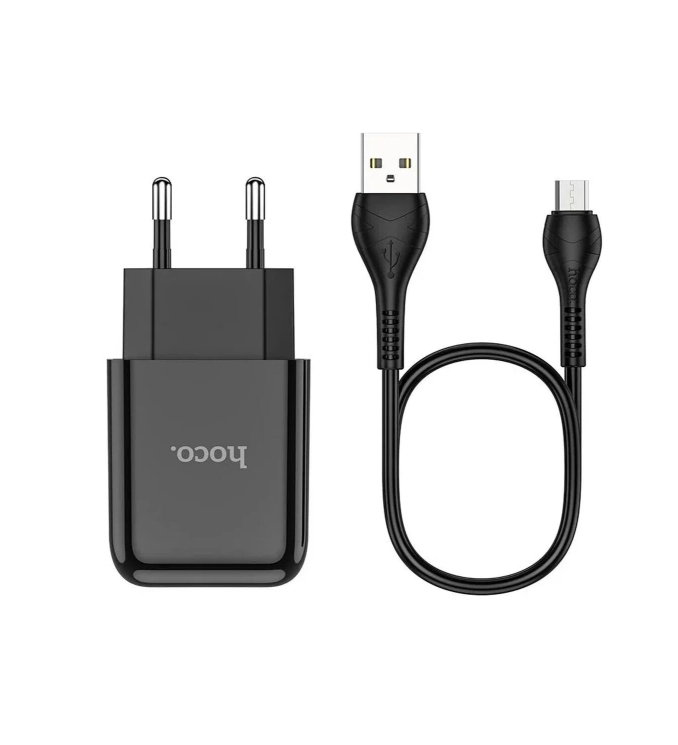 

Сетевое зарядное устройство Hoco N2, USB - 2.1 А, черный