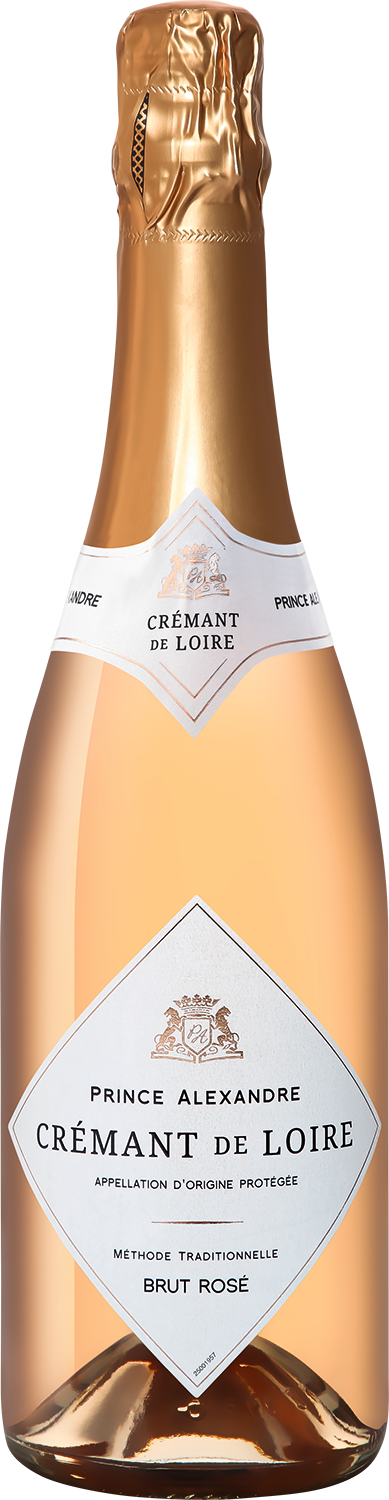 Креман розовое брют Alliance Loire Prince Alexandre Brut Rose Cremant De Loire 12,5% 0,75л Франция