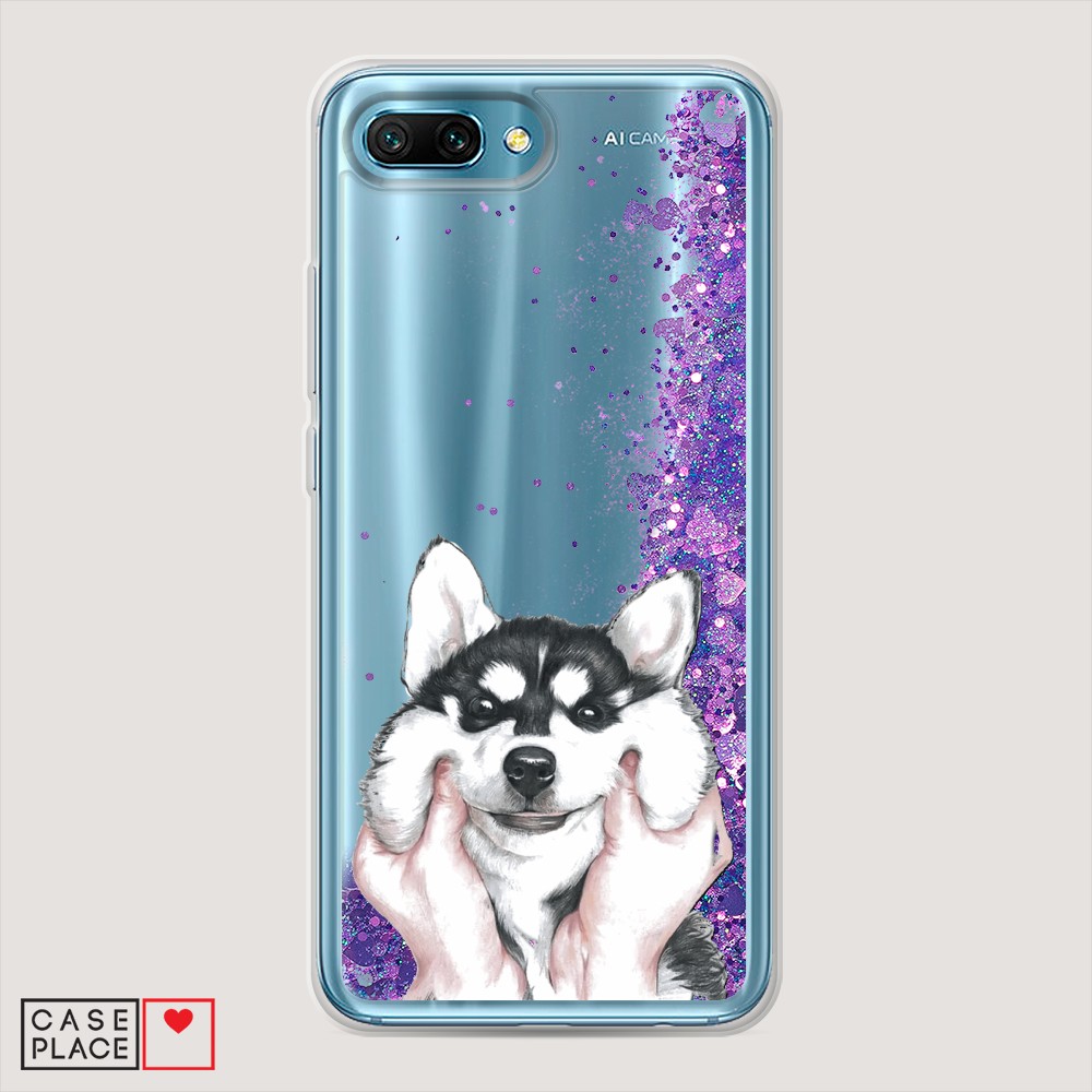 

Чехол Awog на Honor 10 "Щечки хаски", Разноцветный, 65392-1