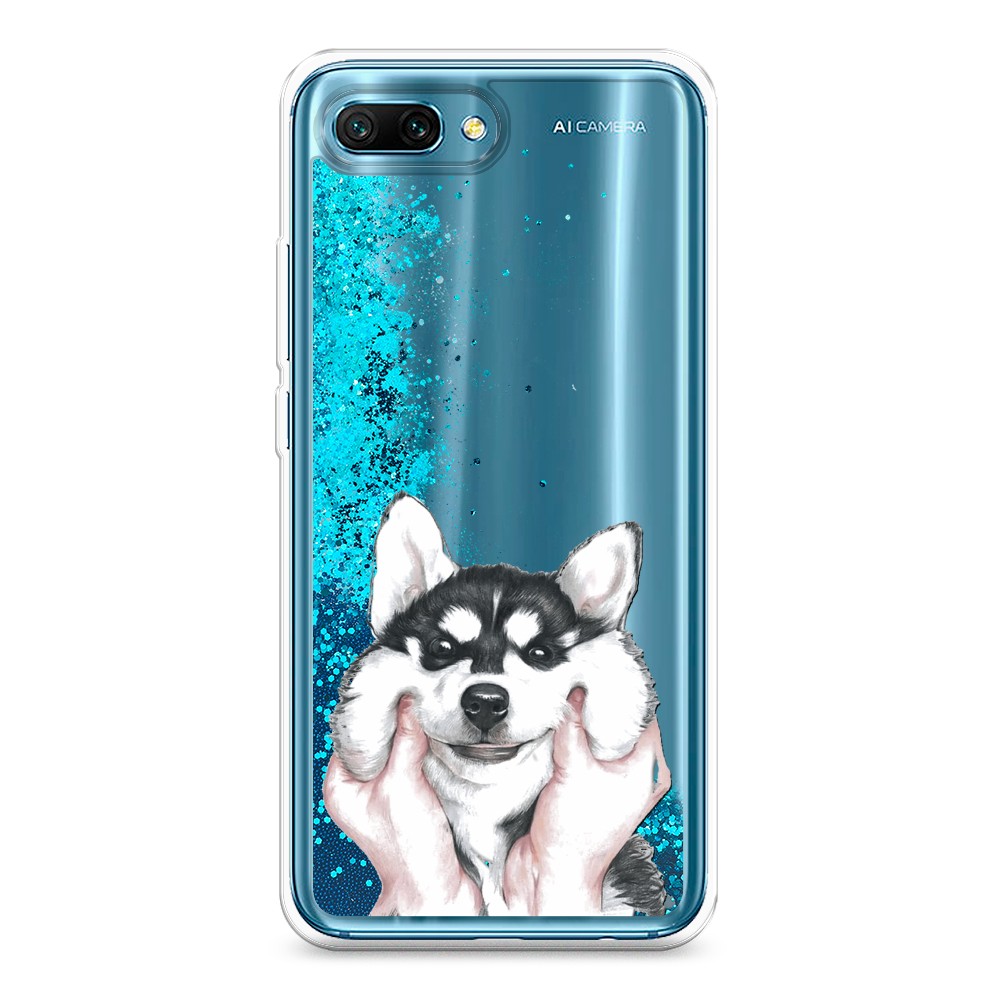 

Чехол Awog на Honor 10 "Щечки хаски", Разноцветный, 65393-1
