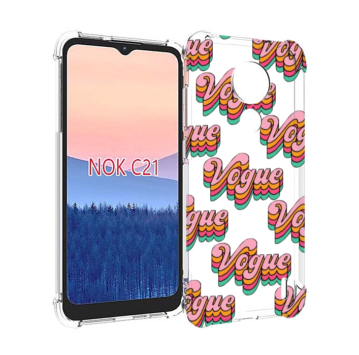 

Чехол MyPads вогуе для Nokia C21, Прозрачный, Tocco