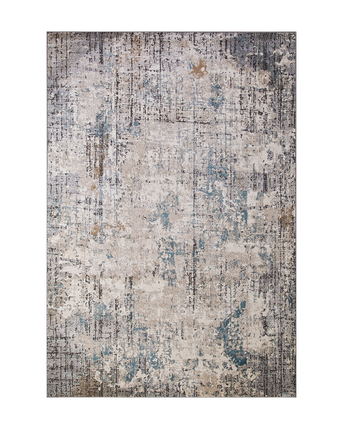 

Ковёр Merinos Serenity 240x400 прямоугольный кремовый синий D739