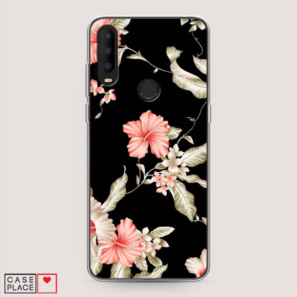 

Чехол Awog на Alcatel 3X 5048Y (2019) / Алкатель 3X 5048Y (2019) "Цветы на черном", Разноцветный, 170750-8