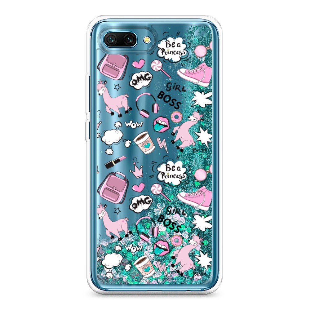 

Чехол Awog "Стильная лама" на Honor 10, 65395-1