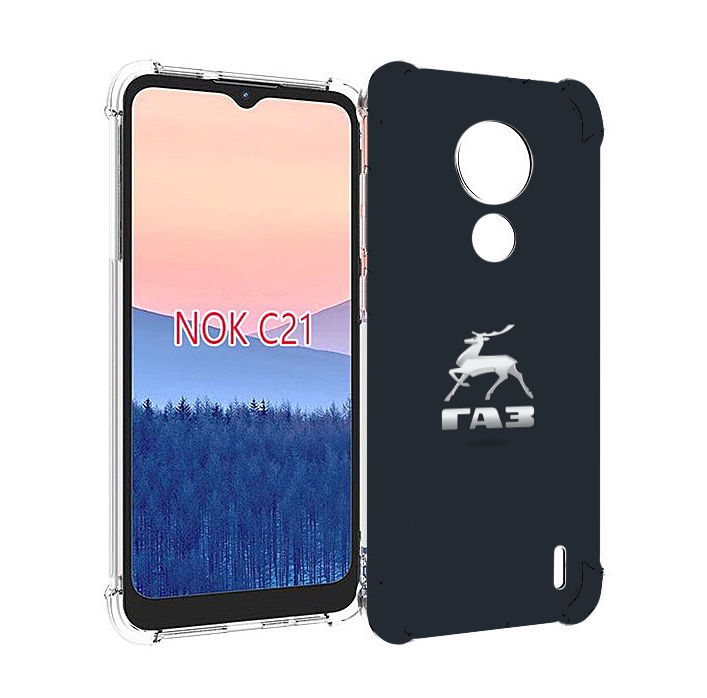 

Чехол MyPads газ-газель для Nokia C21, Прозрачный, Tocco