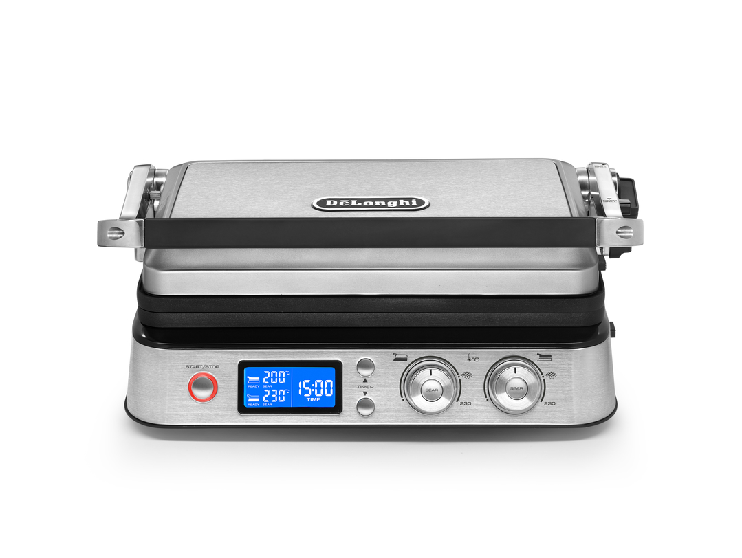 Электрогриль De'Longhi CGH1030D Silver электрогриль tefal gc242832