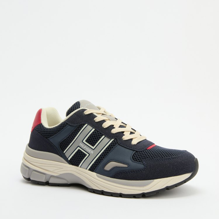 

Кроссовки мужские Tommy Hilfiger PAVAL синие 8 UK, Синий, PAVAL