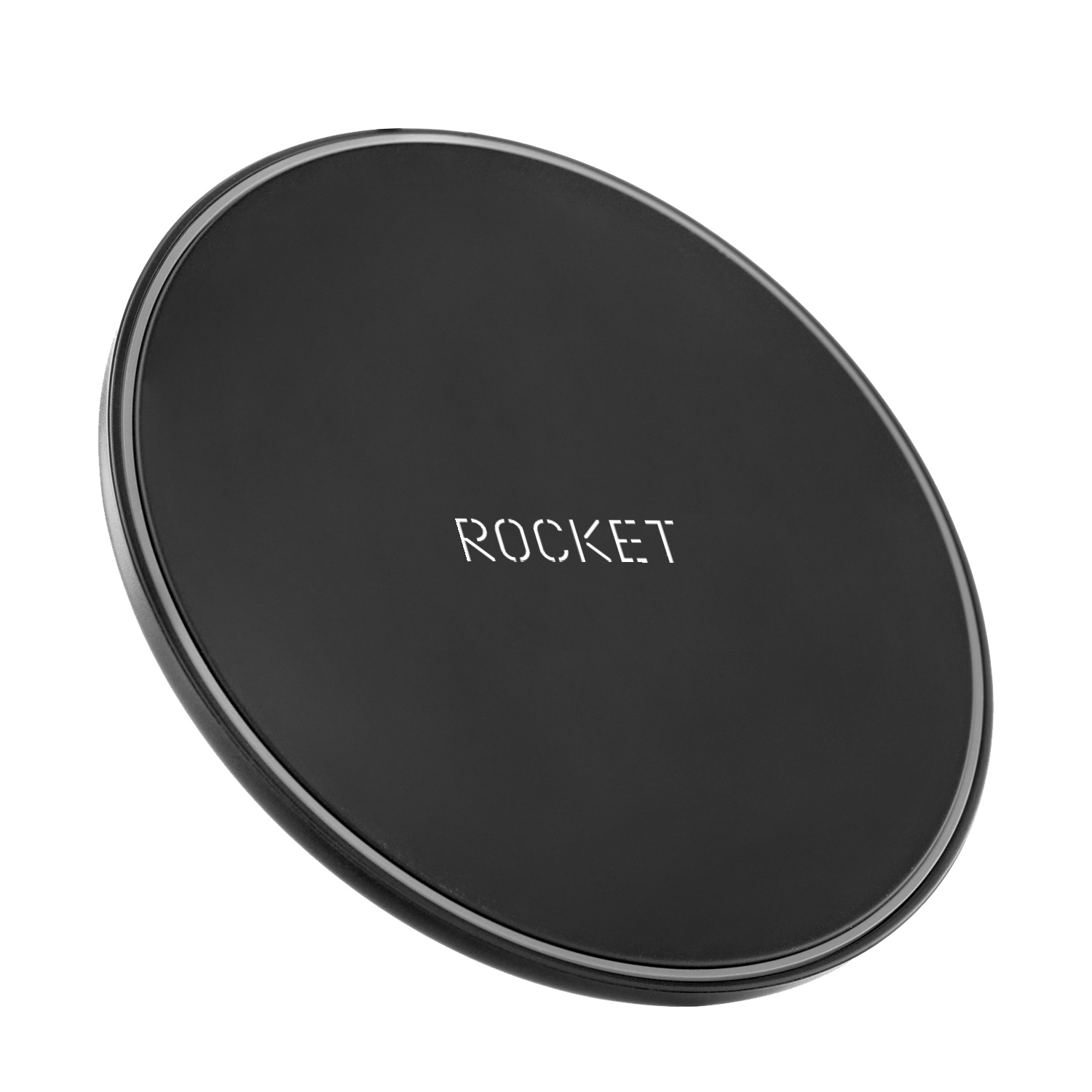 Беспроводное зарядное устройство Rocket Disc 15W black, 15 W черный (142406 )