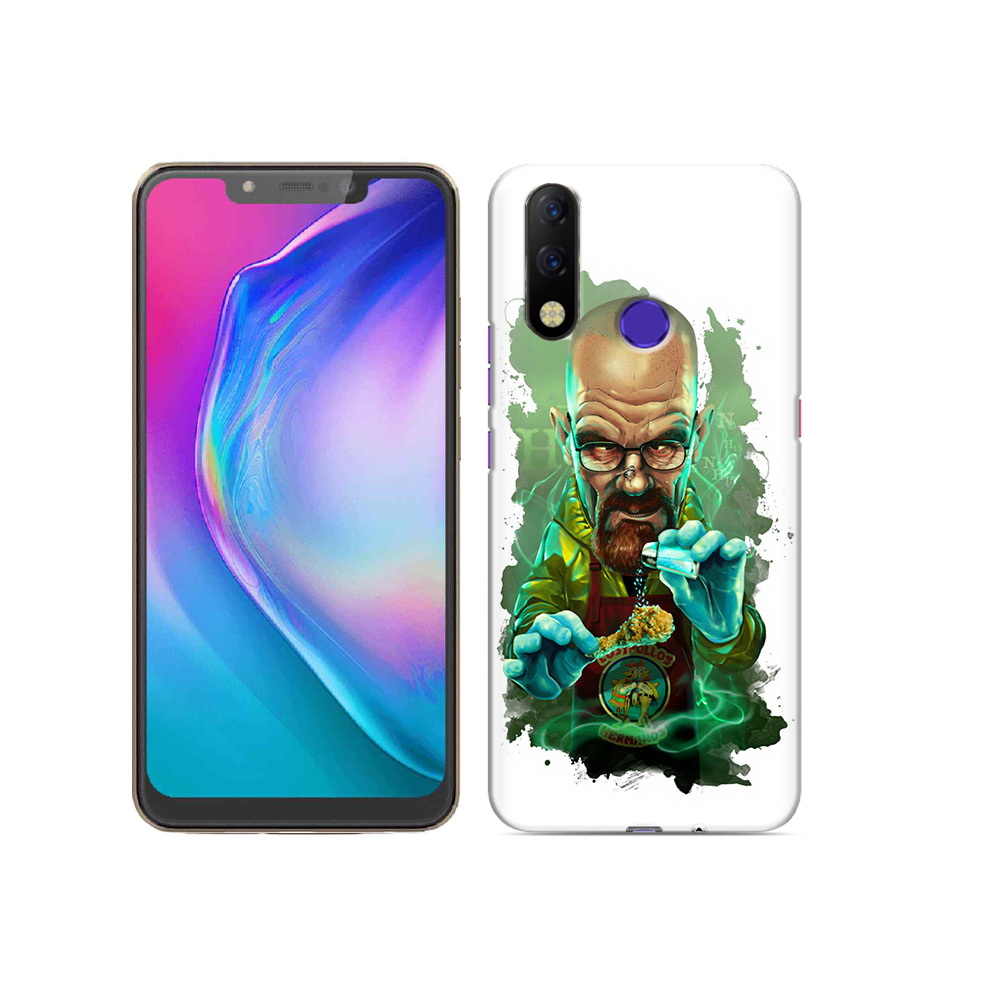 

Чехол MyPads Tocco для Tecno Spark 3 Pro повар, Прозрачный, Tocco