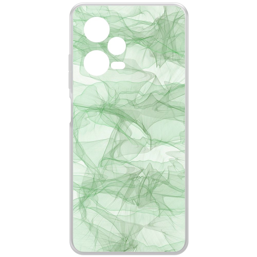 

Чехол-накладка Krutoff Clear Case Абстракт 8 для Xiaomi Redmi Note 12 Pro 5G, Прозрачный