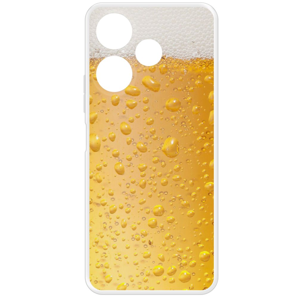 

Чехол-накладка Krutoff Clear Case Пенное для Xiaomi Poco M6 4G, Прозрачный