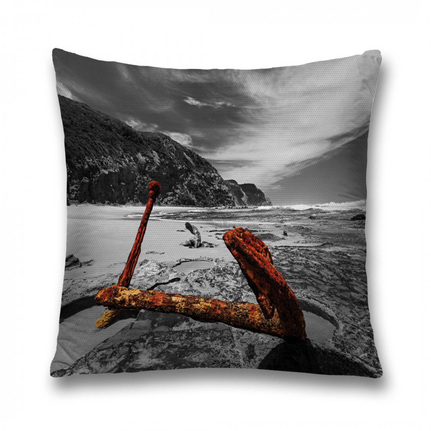 

Наволочка декоративная JoyArty "Морской штиль" на молнии, 45x45 см, Морской штиль