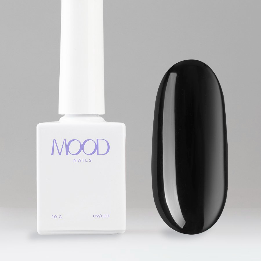 Гель-лак MOODNAIL Gel-polish Black, 10 г modum гель пенка для умывания классика алоэ вера 200