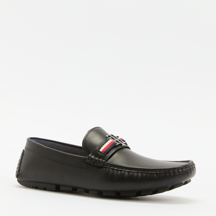

Мокасины мужские Tommy Hilfiger ATINO черные 10.5 US, Черный, ATINO