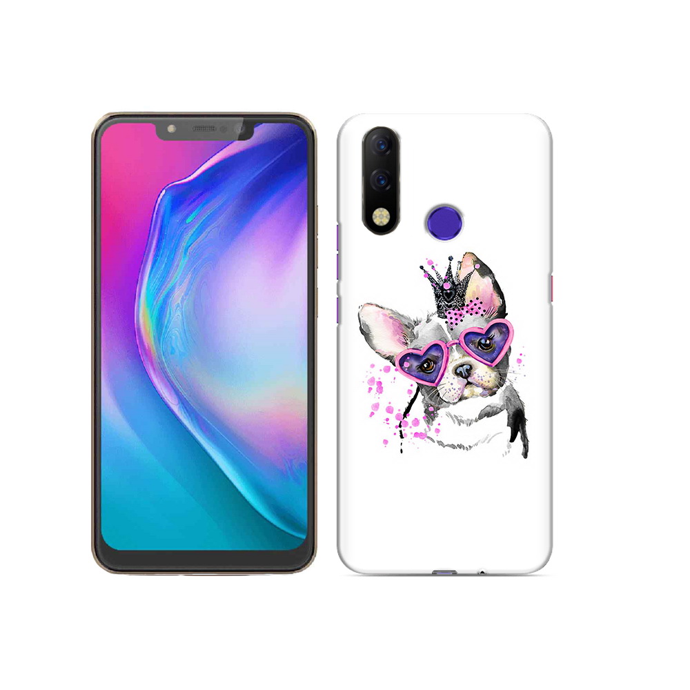 

Чехол MyPads Tocco для Tecno Spark 3 Pro принцесса, Прозрачный, Tocco