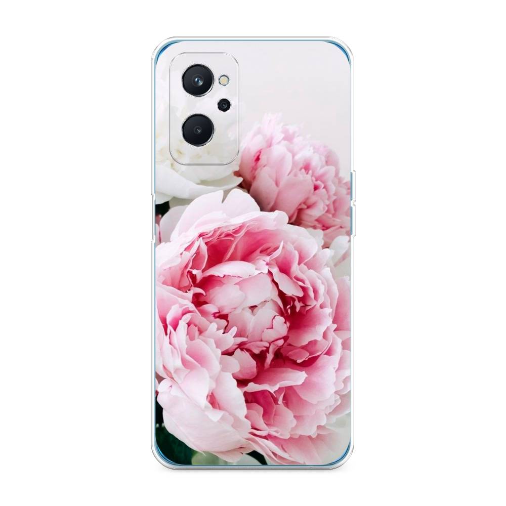 

Чехол на Realme 9i "Розовые и белые пионы", Розовый;белый, 2510850-2