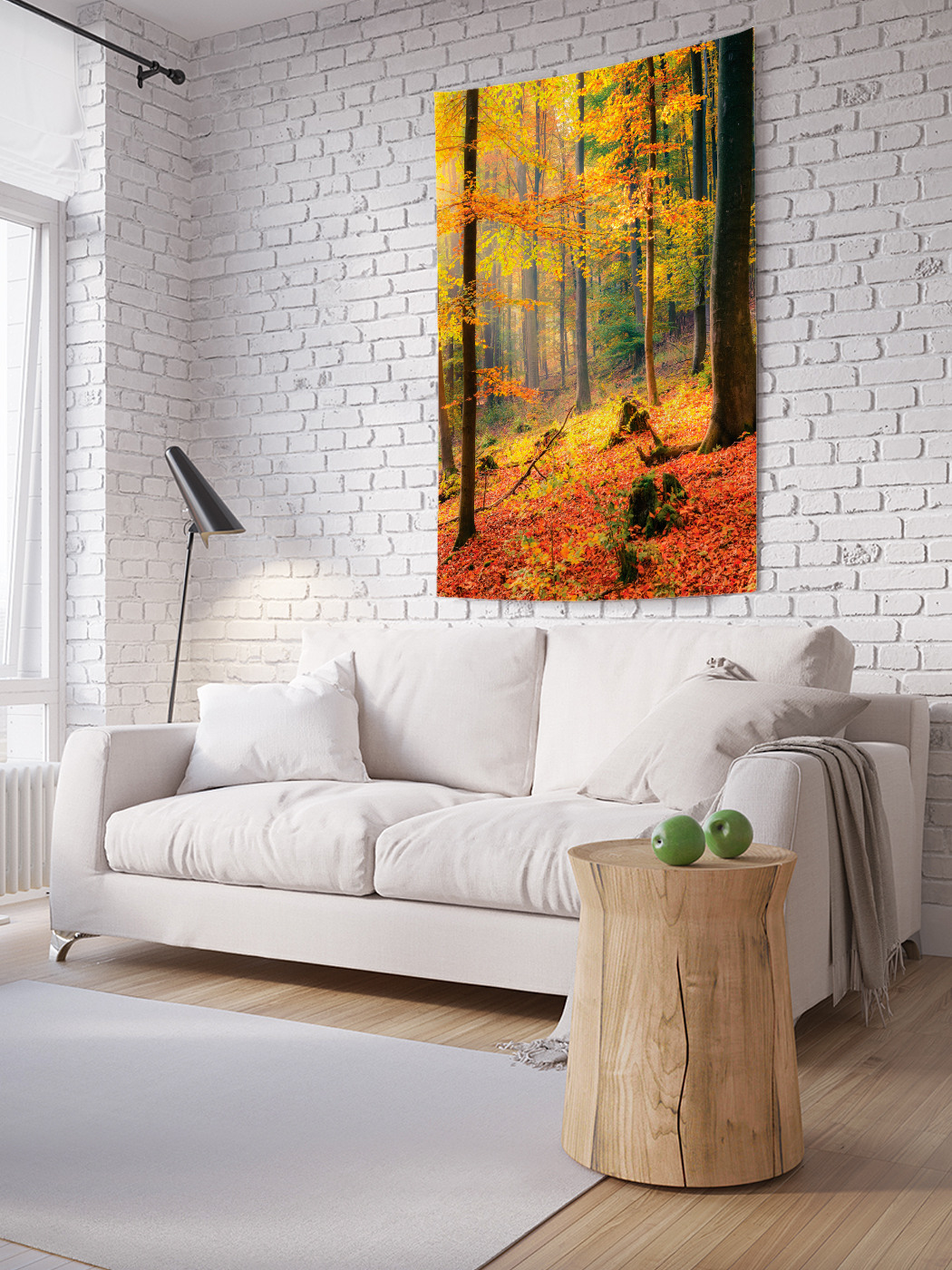

Вертикальное фотопанно на стену JoyArty В лесной чаще 100x150 см, В лесной чаще