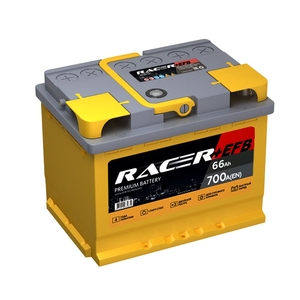 

Аккумулятор Racer EFB Start-Stop 66 Ач 700А обр. пол.