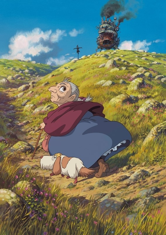 

Постер к аниме "Ходячий замок" (Hauru no ugoku shiro) Оригинальный 72,4x102,9 см