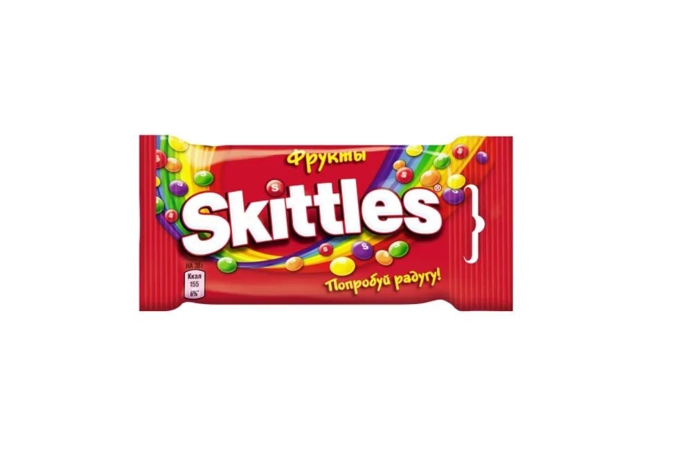 фото Драже skittles фруктовый заряд 38 г