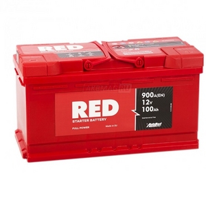 

Аккумулятор RED 100 Ач 900А обратная полярность