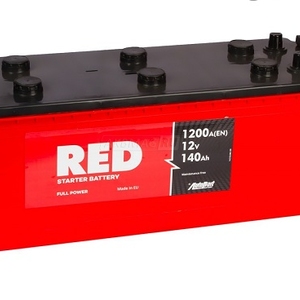 

Аккумулятор RED 140 Ач 1200А евро