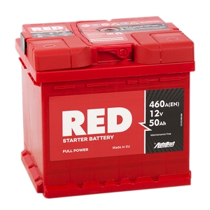 

Аккумулятор RED 50 Ач 460А обратная полярность