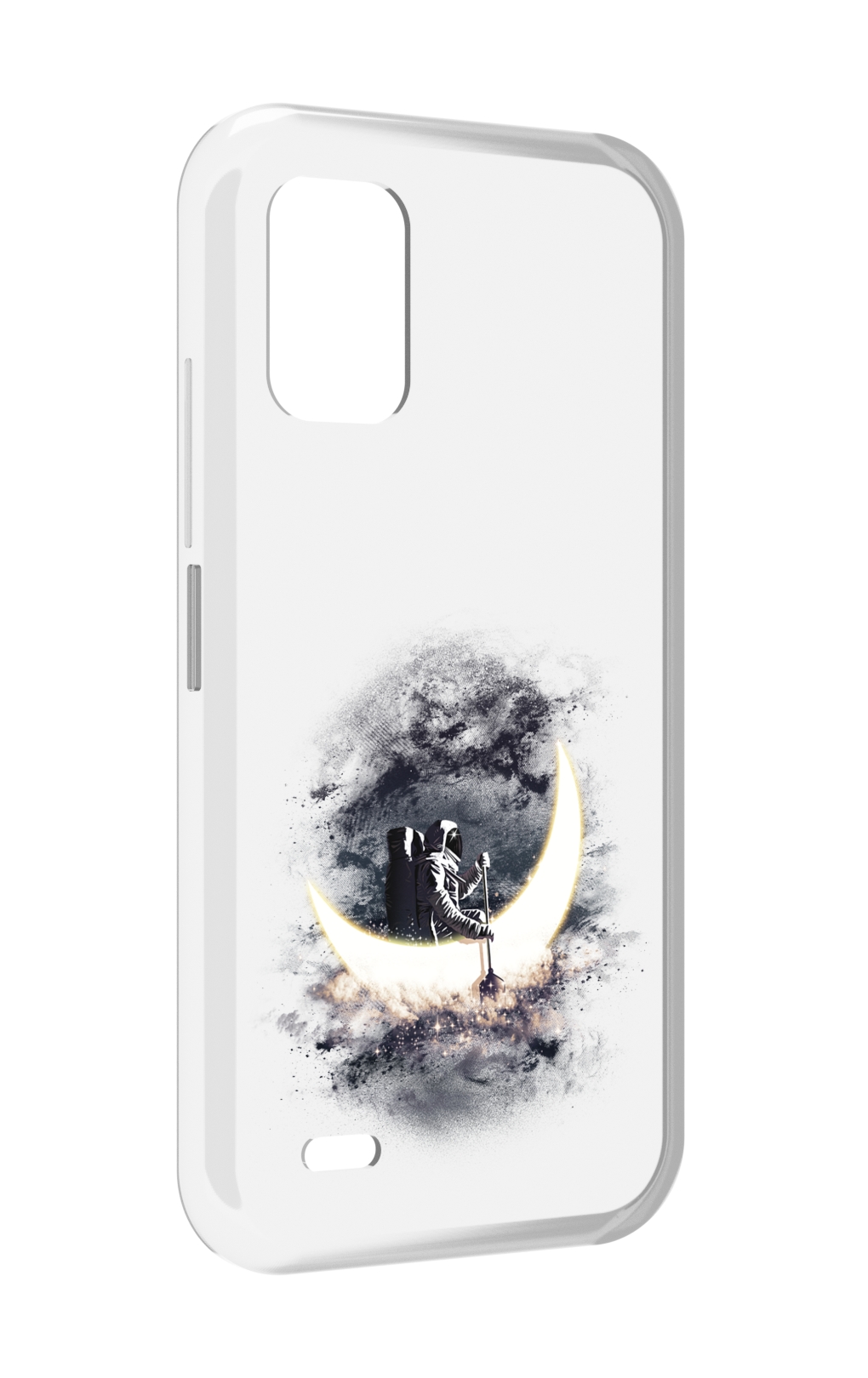

Чехол MyPads лунный путешественник для UMIDIGI Bison GT2 / GT2 Pro, Прозрачный, Tocco