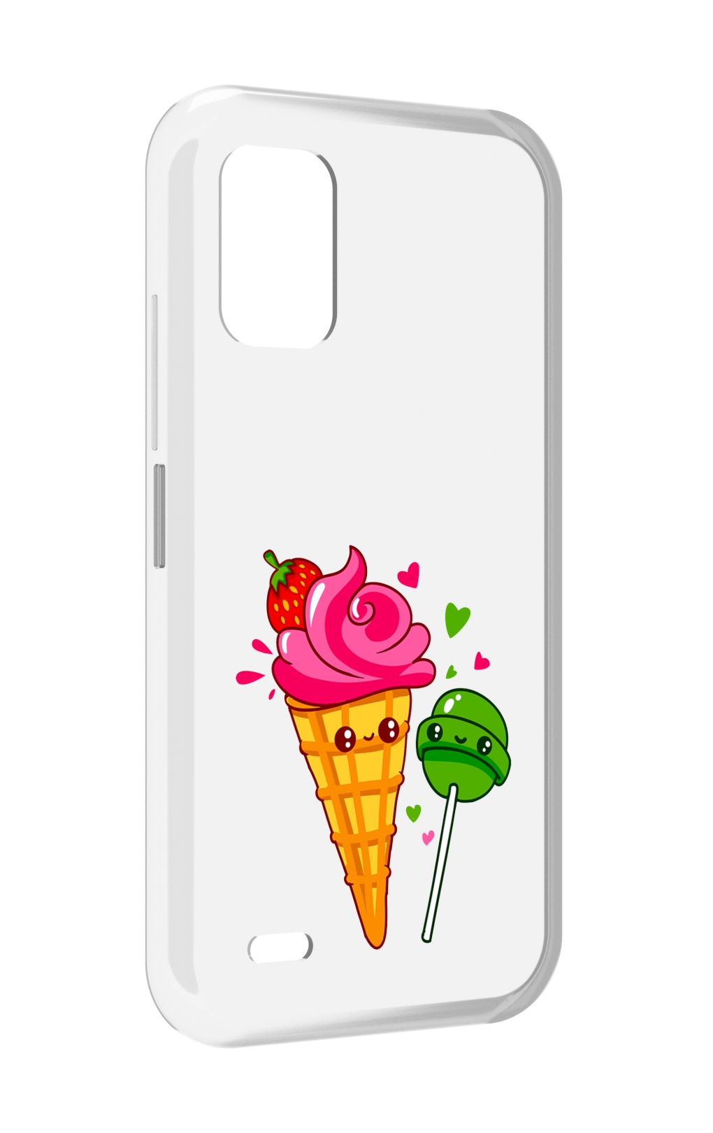 

Чехол MyPads Вкусняшки для UMIDIGI Bison GT2 / GT2 Pro, Прозрачный, Tocco