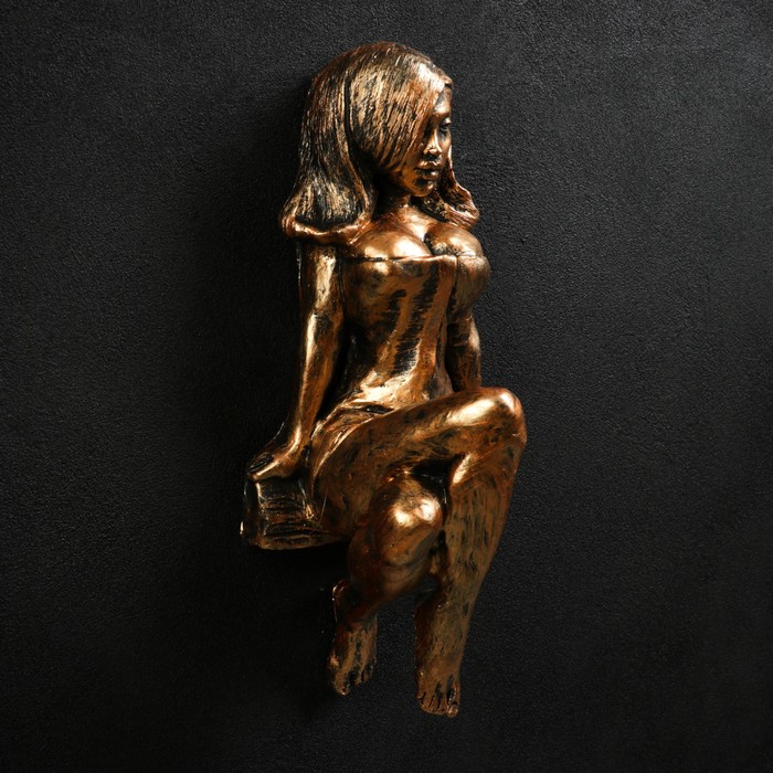 

Консоль-вешалка "Девушка" 32х15х13см