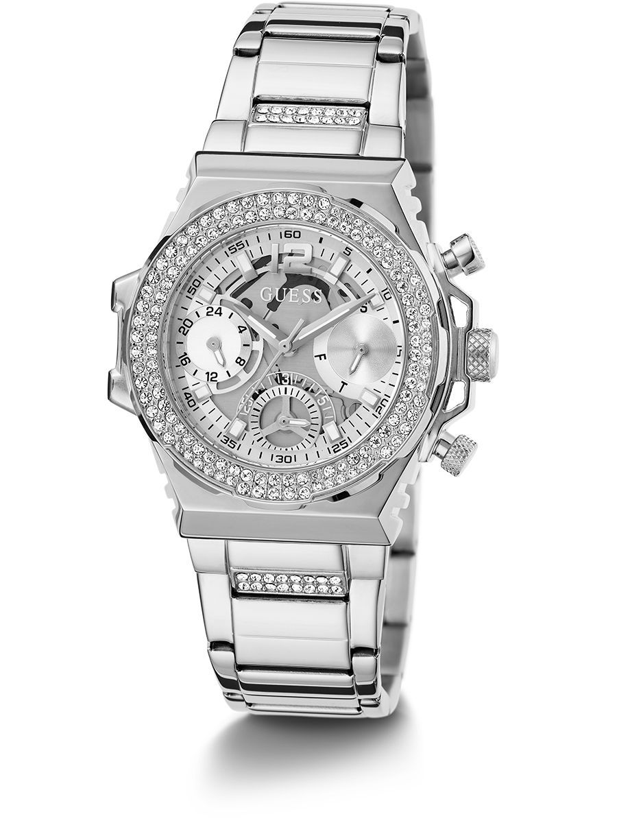 

Наручные часы женские GUESS LADIES GW0552L1 серебристые, GW0552L1