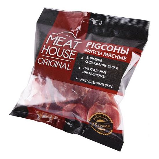 Мясные снеки Meat House Классические свиные сыровяленые 75 г