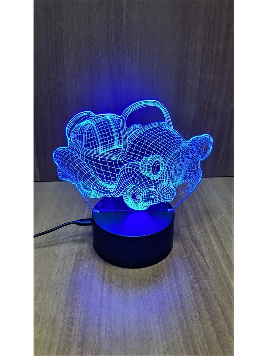 

3D Светильник 60, 01-ва60