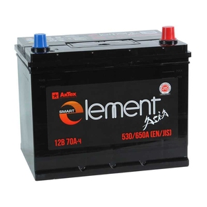 

Аккумулятор Smart Element 75D26L 70 Ач 530А обр. пол.
