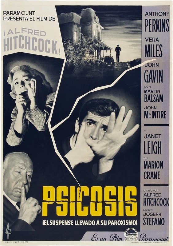 

Постер к фильму "Психо" (Psycho) A1