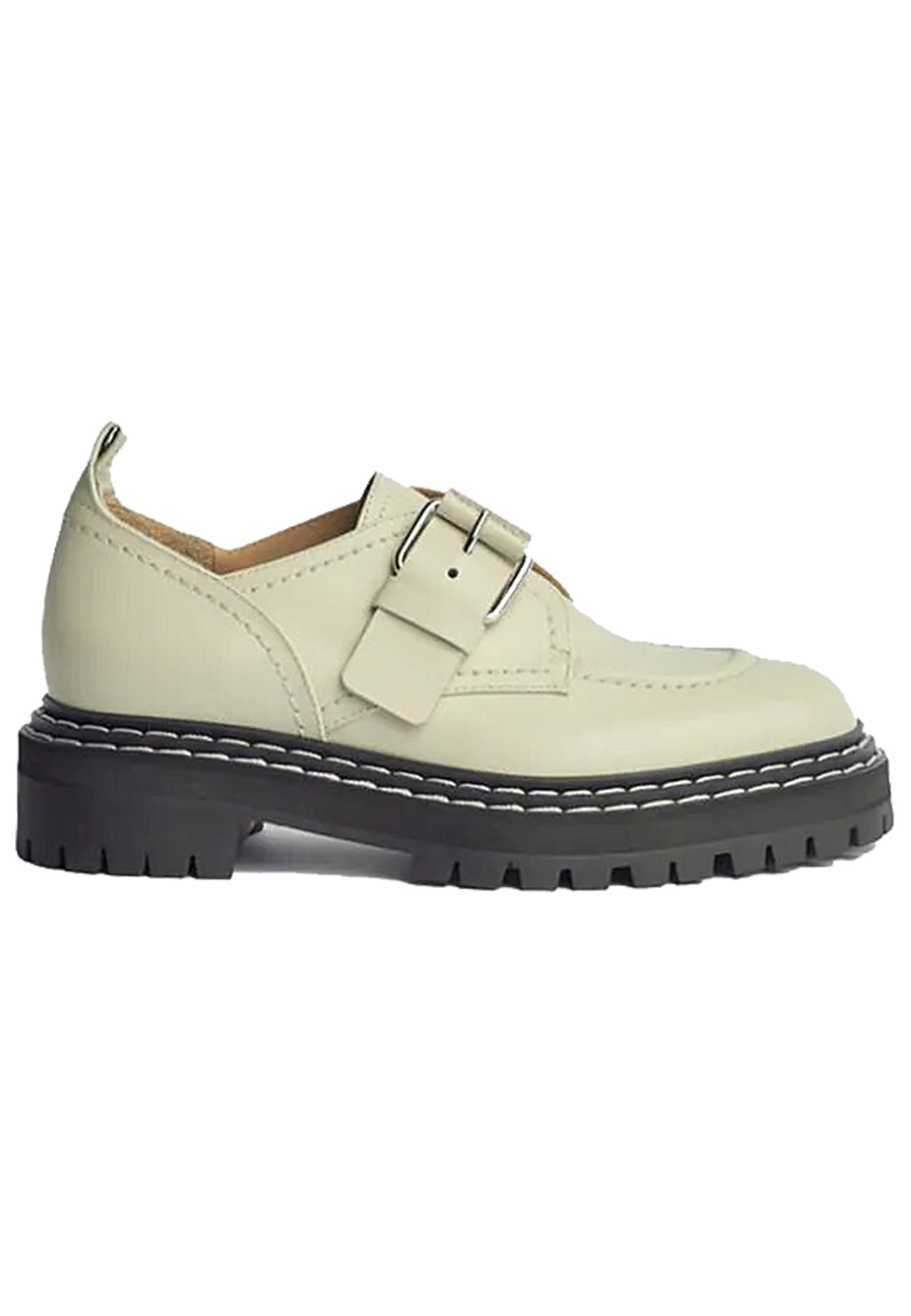 

Полуботинки женские PROENZA SCHOULER 140764 бежевые 37.5 EU, Бежевый, 140764