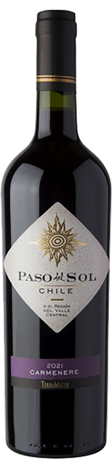 

Вино красное сухое TerraMater Paso Del Sol Carmenere Central Valley DO 12,5 % 0,75 л