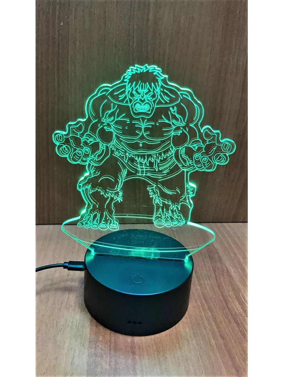 

3D Светильник Халк 88, 01-ва88