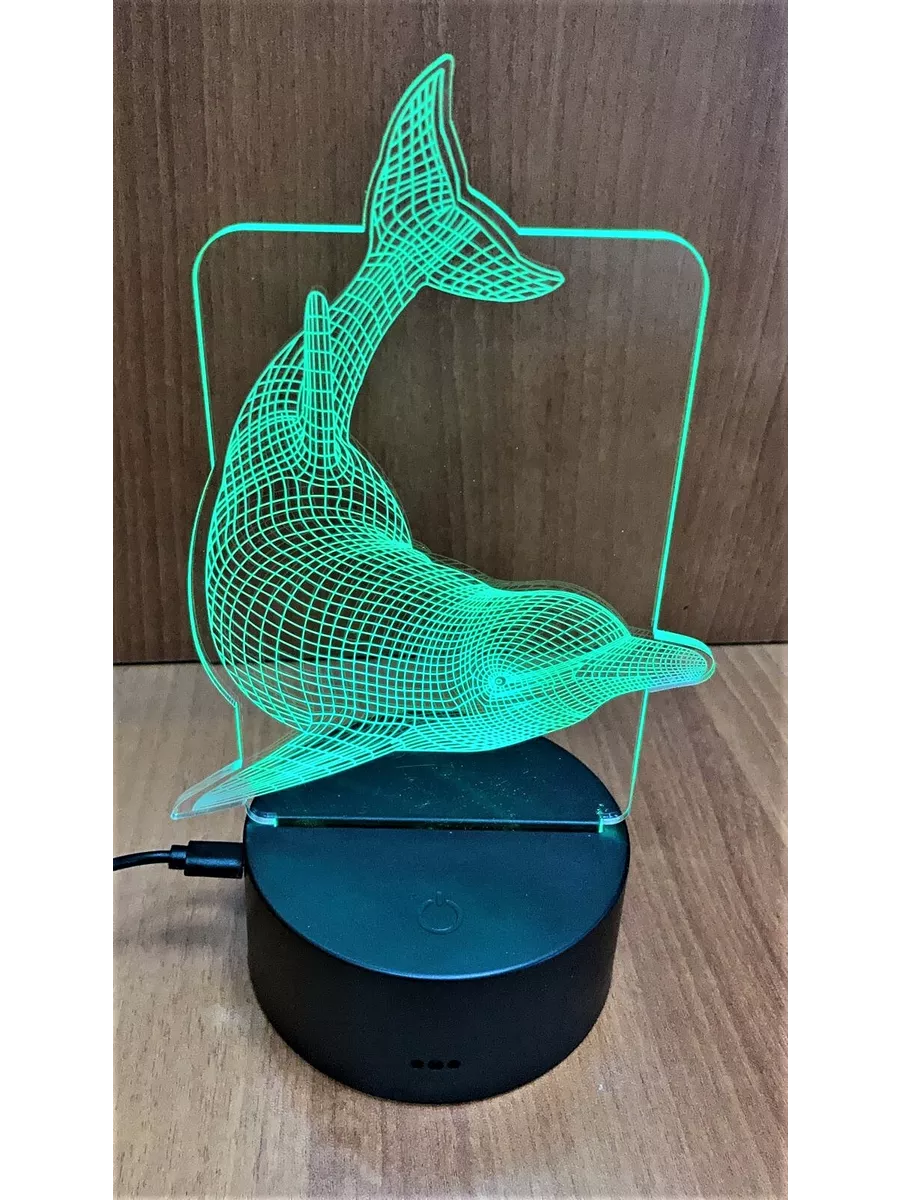 

3D Светильник Дельфин 91, 01-ва91