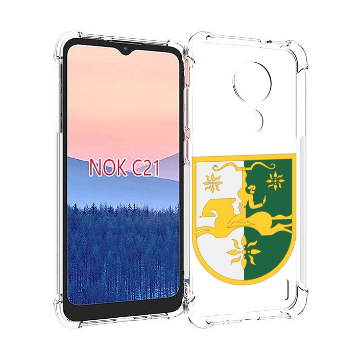 

Чехол MyPads герб-абхазии для Nokia C21, Прозрачный, Tocco