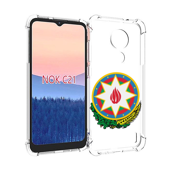 

Чехол MyPads герб-азербаиджан-2 для Nokia C21, Прозрачный, Tocco