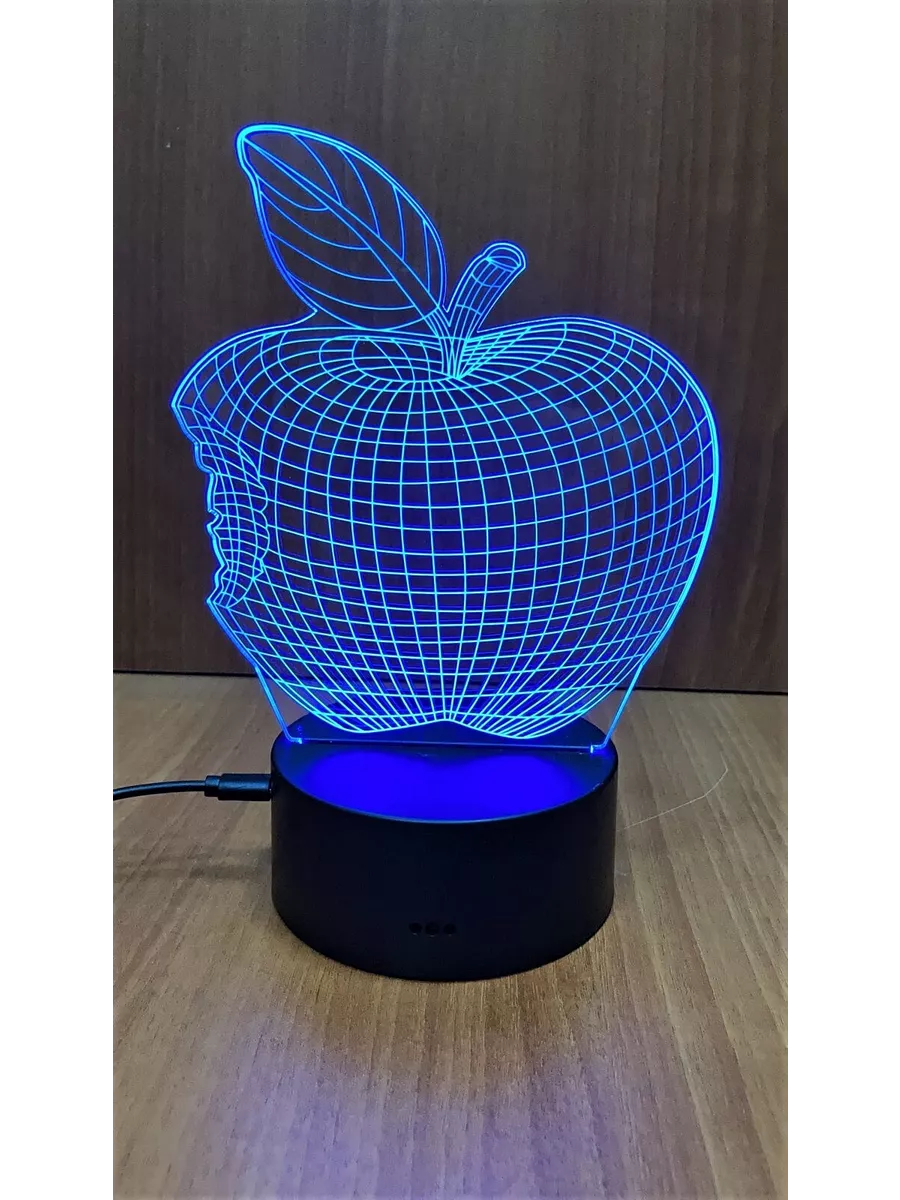 

3D Светильник Яблоко 57, 01-ваа16