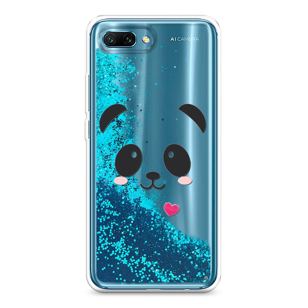 

Чехол Awog на Honor 10 "Влюбленный панда контур", Разноцветный, 65393-1