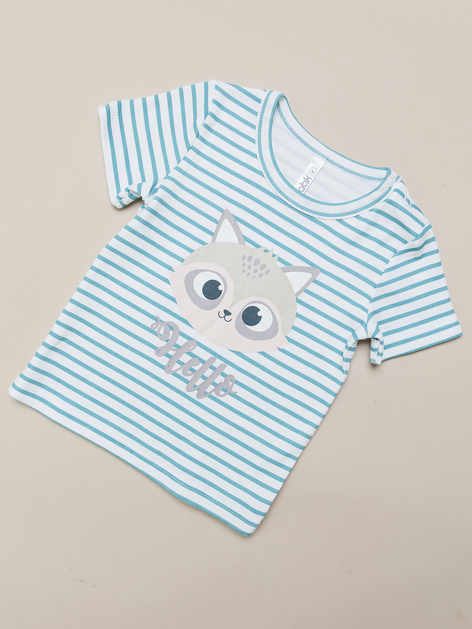 

Футболка Batik с коротким рукавом для мальчика (042_ОН24), размер 80, цвет мультиколор, Разноцветный, 042_ОН24