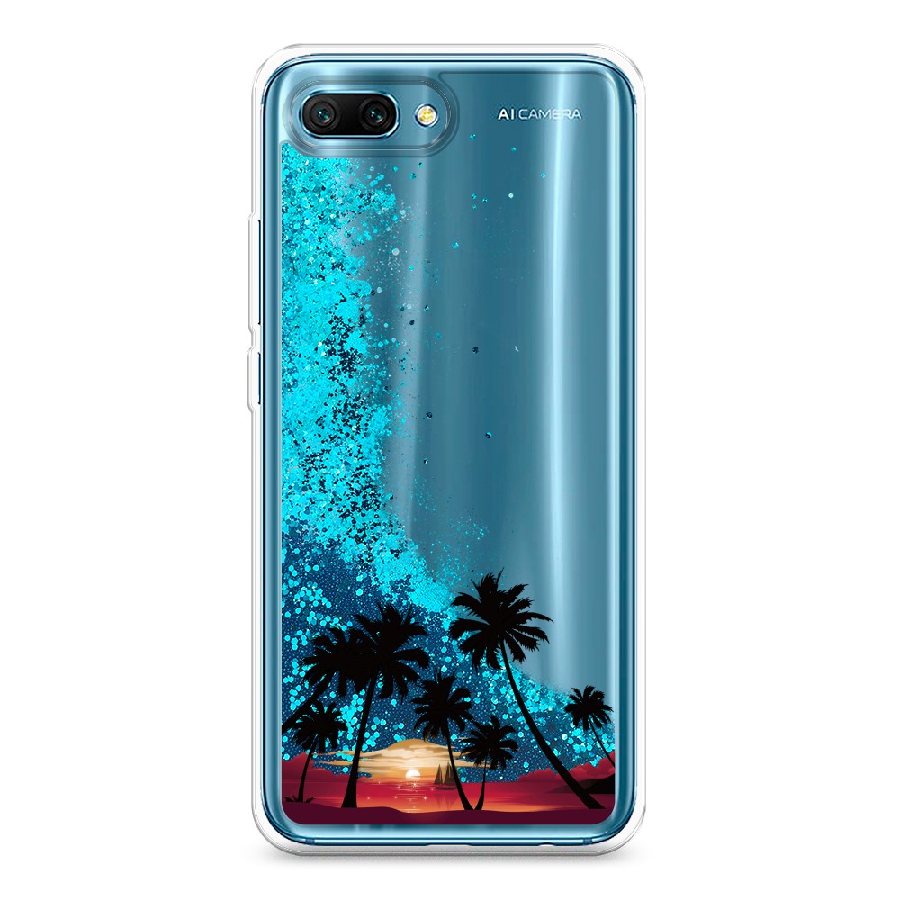 

Чехол Awog на Honor 10 "Закат и пальмы", Разноцветный, 65393-1