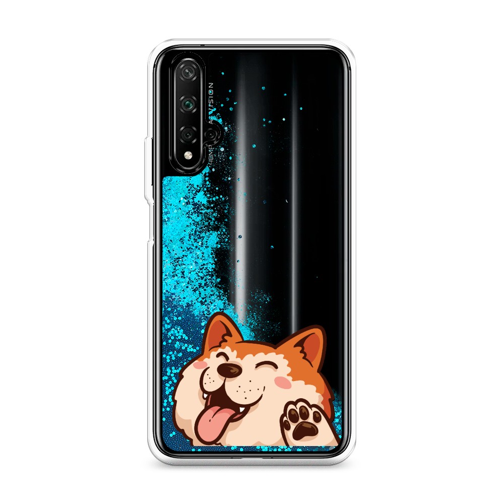 

Чехол Awog на Honor 20/Huawei Nova 5T "Акита-ину машет", Разноцветный, 69593-1